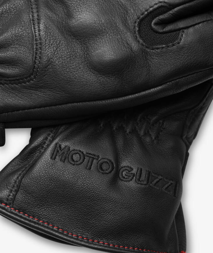 MOTO GUZZI | Guanti Invernali in Pelle - immagine 2