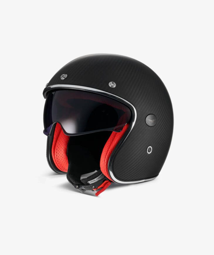 MOTO GUZZI | Casco Jet "Carbon"