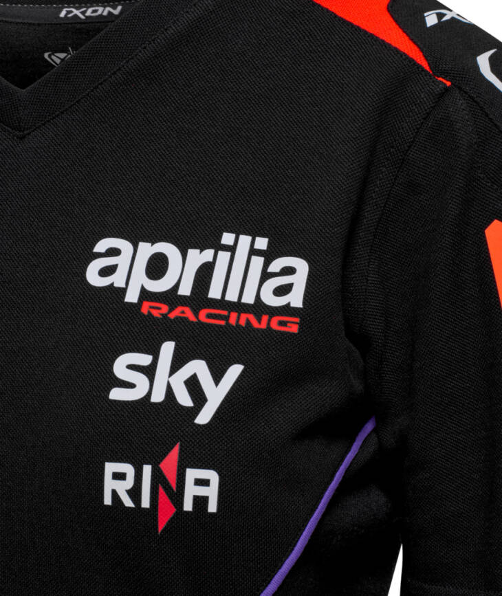 APRILIA | T-Shirt da Donna "Racing Team Replica" 2024 - immagine 5